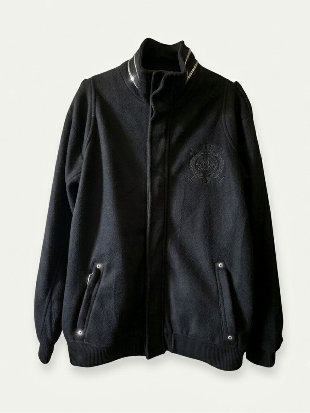 Polo Ralph Lauren Black Fleece Crest Jacket XL